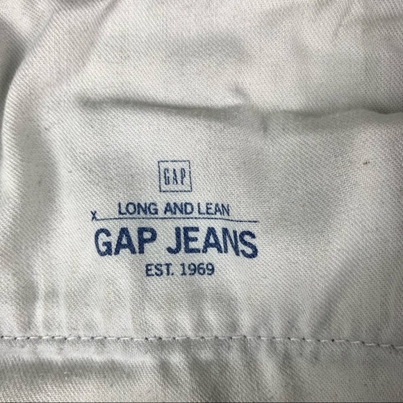 GAP Black Long and Lean Jeans size 6R - Picture 8 of 8